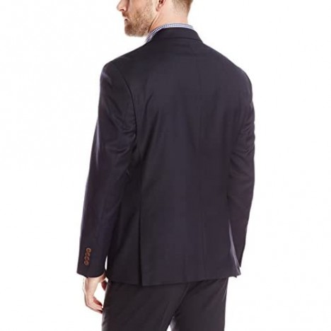 Louis Raphael Men's Luxe Slim Fit Two-Button Side Vent Blazer
