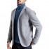 Mens Two Button Suit Jacket Casual Wool Blend Blazer Regular Fit Thicken Sport Coat