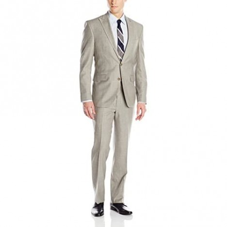 Kenneth Cole New York mens Slim Fit 2 Button Suit With Side Vent