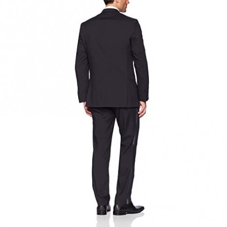 Kenneth Cole REACTION Men's finished tuxedo with hemmed pant