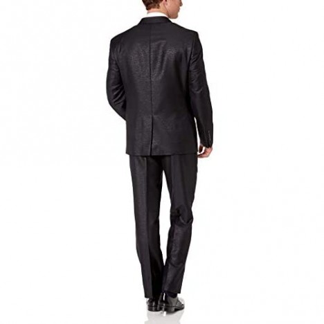 SE SALVATORE EXTE Men's 2 Button Formal Fashion Tuxedo Suit