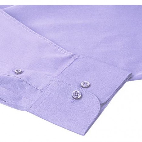 Amanti Lavender Colored Men's Dress Shirt Long Sleeve 15.5-34/35