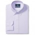  Brand - Buttoned Down Men's Tailored-Fit Button Collar Pinpoint Non-Iron Dress Shirt Purple 15.5" Neck 35" Sleeve