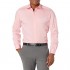  Brand - Buttoned Down Men's Tailored Fit Spread Collar Solid Non-Iron Dress Shirt Pink 19" Neck 34" Sleeve
