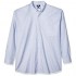 Cutter & Buck Men's Wrinkle Resistant Stretch Long Sleeve Button Down Shirt Light Blue Oxford Large Tall
