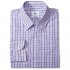 Scappino Checked Dress Shirt Lilac