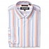 STACY ADAMS Men's Striped Classic Fit Dress Shirt