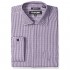STACY ADAMS Men's Textured Houndstooth Classic Fit Dress Shirt