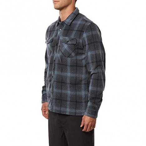 O'Neill Men's Standard Fit Long Sleeve Button Down Flannel Shirt