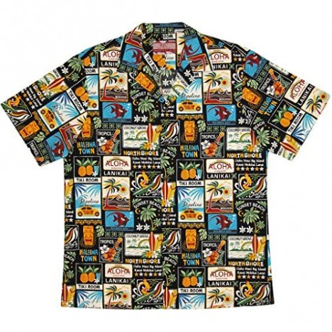 RJC Men's Vintage Islands Hawaiian Shirt