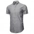 Style by William Men's Basic Button Down Collar Chambray Shirt