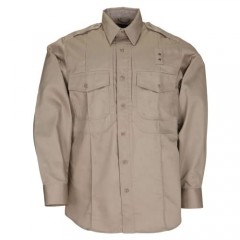 Tactical Men's Twill Polyester-Cotton PDU Class B Long Sleeve Shirt Style 72345