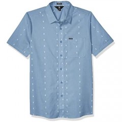 Volcom Men's Newmark Button Up Short Sleeve Shirt
