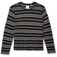 Billy Reid Men's Long Sleeve Pima Cotton Crewneck T-Shirt
