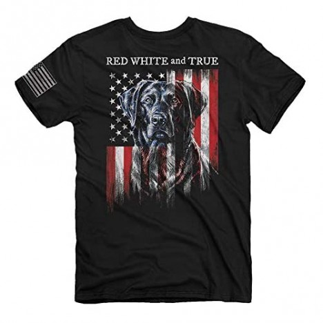 Buck Wear Red White True & Blue 4.3 oz. T-Shirt