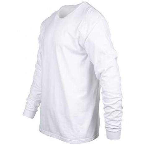 Comfort Colors Men's Adult Long Sleeve Tee Style 6014 White 4X-Large