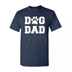 Dog Dad Dog Lover Short Sleeve Tee Shirt