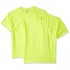 Hanes Men's Workwear Short Sleeve Tee (2-Pack) Safety Green Small