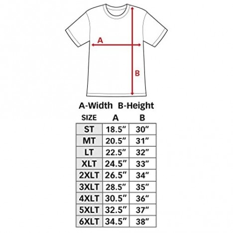 Have It Tall T Shirts for Men and Women | Cotton Short Sleeve | Sizes S - 6XL