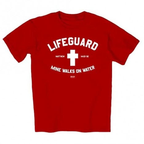 Kerusso Adult T-Shirt - Lifeguard - Cardinal