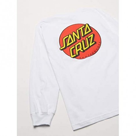 NHS Santa Cruz Classic Dot Men's Long Sleeve T-Shirts