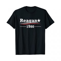 President Ronald Reagan 1980 Republican Campaign T-Shirt