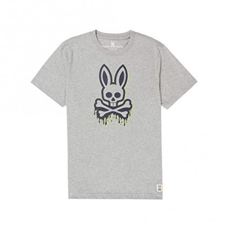 Psycho Bunny Men's Portland Graphic Short Sleeve Crew Neck T-Shirt