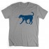 Rocky The Hockey Dog Adult T-Shirt | Hockey Tees by ChalkTalk Sports | Multiple Colors | Adult Sizes
