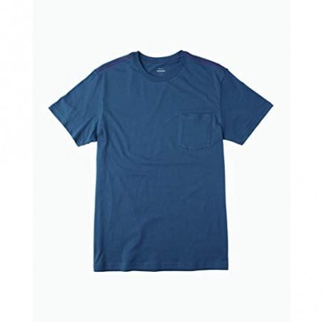 RVCA Men's PTC Standard Wash Short Sleeve Crew Neck Pocket T-Shirt