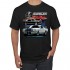 Shelby 65 Powered by Ford Motors Mustang Logo Emblem | Mens Cars and Trucks Graphic T-Shirt