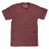 Tee Luv Men's Casual Big and Tall T-Shirt - Soft Touch Crimson Snow Heather T-Shirt