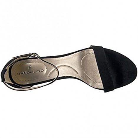 Bandolino Women's Armory Heeled Sandal Black 010 6.5