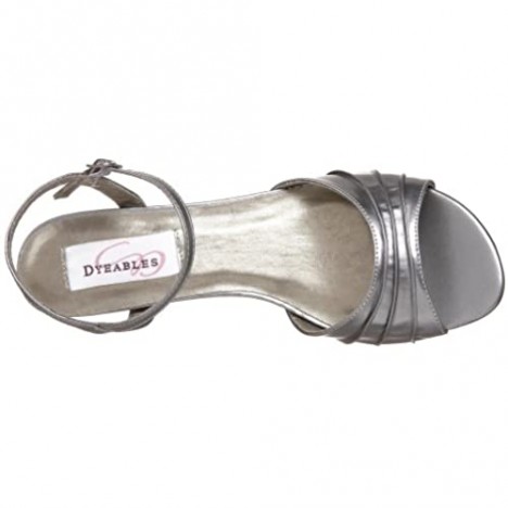 Dyeables Women's Brielle Ankle-Strap Sandal