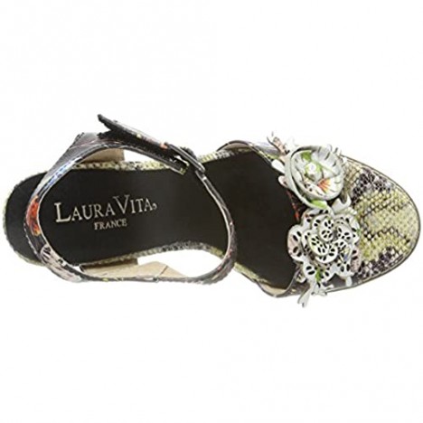 Laura Vita Women's Strappy Ankle Strap Sandals