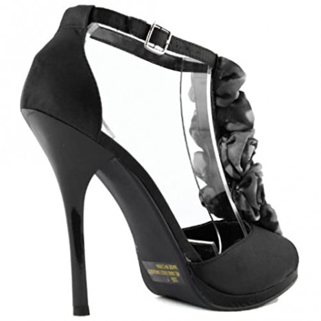 Qupid Women's Demand-27 High Heel Sandals Fashion Shoes