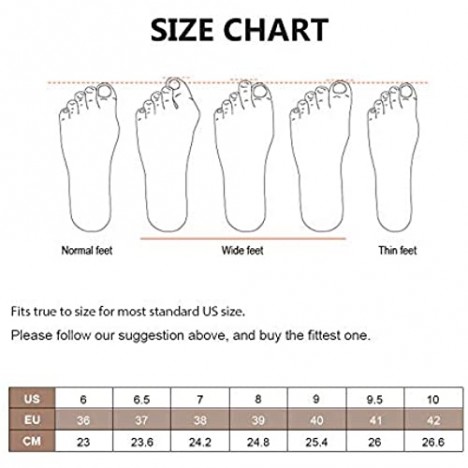 Fitclusion Women Thong Slipper Cork Slides Sandals Flip Flop Casual with Buckle Adjust Footbed Comfortable