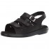Propet Women's Breeze Walker Sandal Black Pearl 12 X-Wide