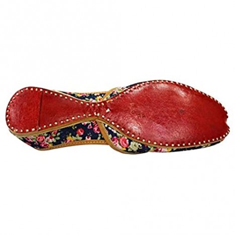 Step n Style Flip Flops Multicoloured Punjabi Jutti Khussa Shoes Bridal Shoes Printed Mojari Jooti