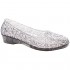 Womens Flat Sandals Cute Comfortable Glitter Ballet Flats Jelly Shoes