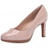 Clarks womens Ambyr Joy Pump Dusty Rose Patent Synthetic 11 Wide US