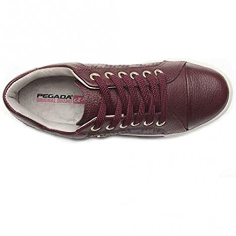 Pegada Women's Perforated Teen Lace-Up Casual Shoes