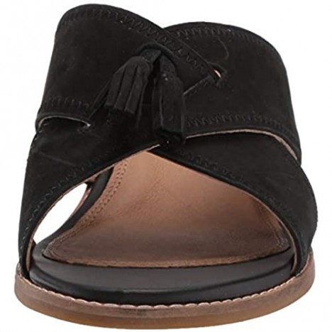 Sperry Women's Seaport City Sandal Tassel Slide Leather Sandal