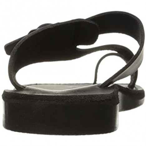 Abner - Leather Metal Buckle Sandal - Mens Sandals