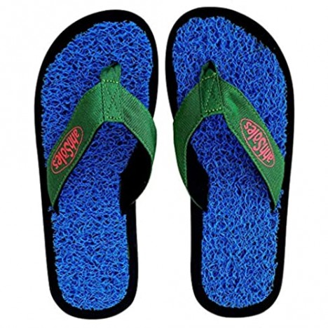 ahhSoles Flip Flops - Comfortable Durable Sandals That are Slip Resistant When Wet and Stick Snug to Feet (Sizes are in US Men's for Women's See Size Chart)