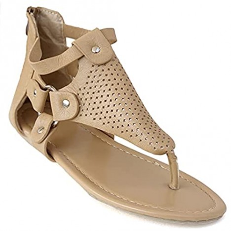 Brown Roman Gladiator Sandals