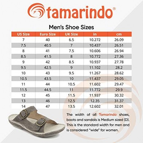 Tamarindo Discovery Men's Leather Sandal - Adjustable 2-Strap Shoe Full Grain Slip-On