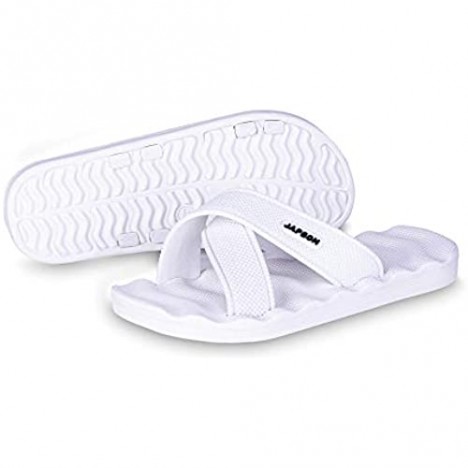 WENBER Women's Shower Sandals Quick Drying Non-slip Bathroom Slippers