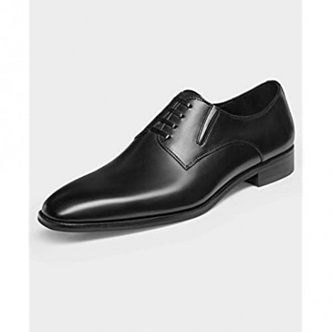GIFENNSE Mens Leather Oxford Shoes Mens Dress Shoes