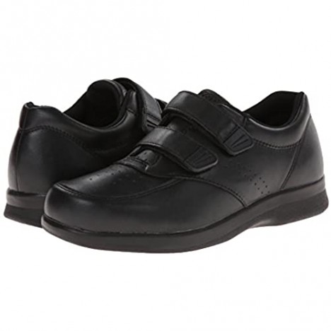 Propet Men's Vista Strap Shoe Black 12 3E US