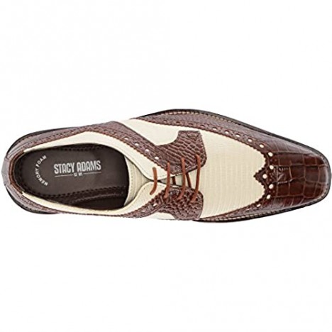 STACY ADAMS Men's Gusto Wingtip Lace-Up Oxford